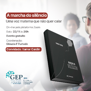 Cartaz do evento: A marcha do silêncio