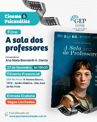 Cartaz do evento: Cinema & Psicanálise